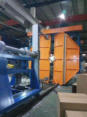 ホール形状回転型成形機 自動回転型成形製品加工機
