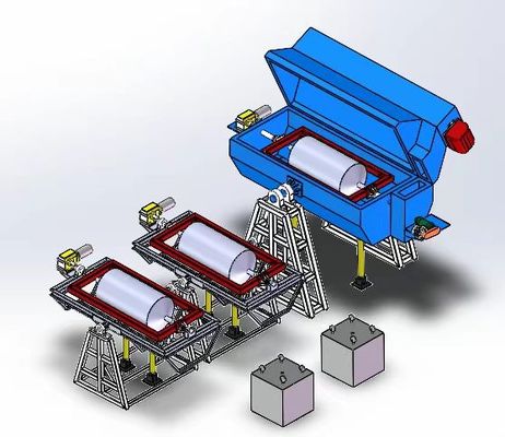 自動温度制御 カスタム回転型成形 500-1000L 3相 380V 50Hz
