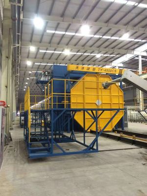 水塔回転型造機 オーブン熱気循環回転型造機