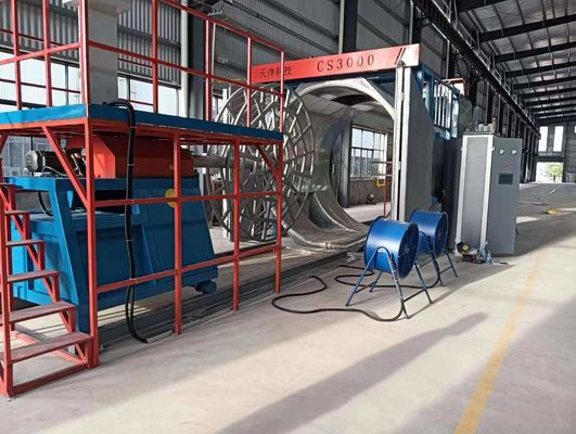 エネルギーを節約するシャトル回転模造機 模造速度1-10pcs/min そして500000 Kcar 燃焼容量