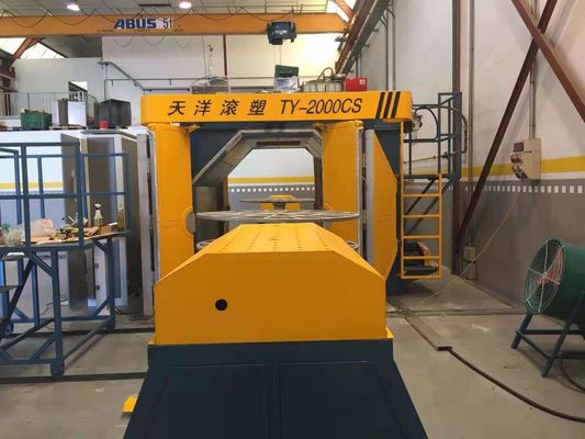 シャトル回転型造形機 プラスチック空洞型造形機 自動回転型造形機 変速制御