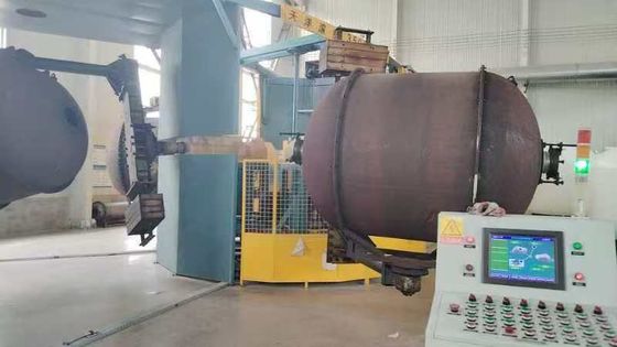 完全に自動 小型回転型鋳造機 空気冷却 水冷却