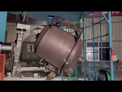 3腕5ステーションのロール鋳造機